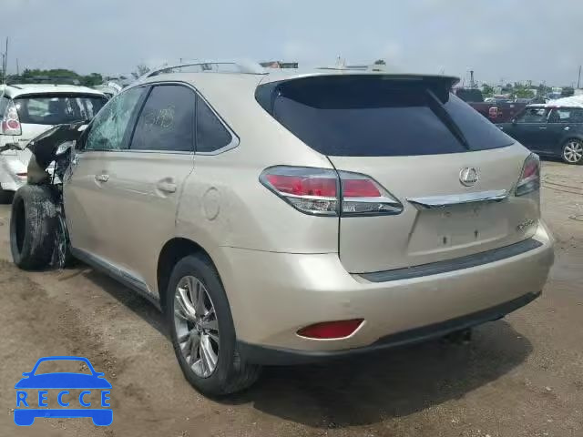 2013 LEXUS RX 350 JTJZK1BA5D2009278 image 2