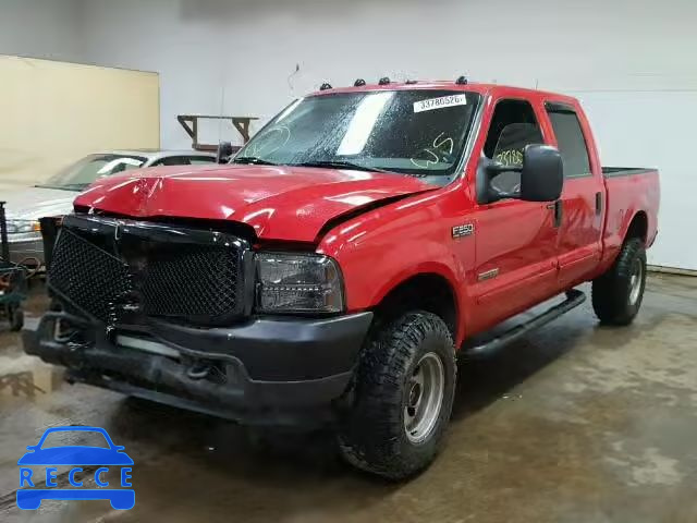 2004 FORD F250 SUPER 1FTNW21P04EB88586 image 1