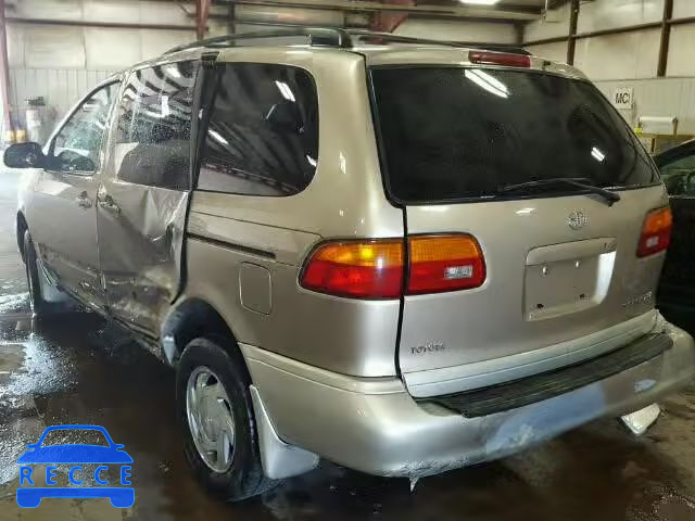 2000 TOYOTA SIENNA LE/ 4T3ZF13C7YU257598 зображення 2