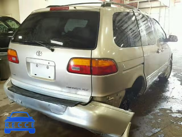 2000 TOYOTA SIENNA LE/ 4T3ZF13C7YU257598 зображення 3