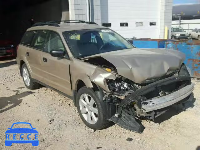 2008 SUBARU OUTBACK 2. 4S4BP61C387320590 зображення 0