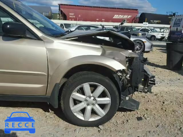 2008 SUBARU OUTBACK 2. 4S4BP61C387320590 зображення 9