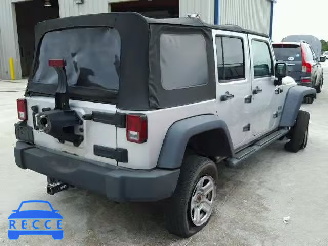 2007 JEEP WRANGLER X 1J4GA39157L102485 image 3