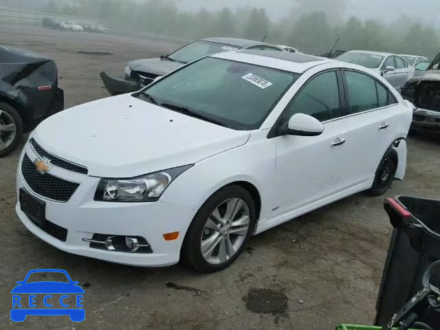 2014 CHEVROLET CRUZE LTZ 1G1PG5SB7E7452623 зображення 1