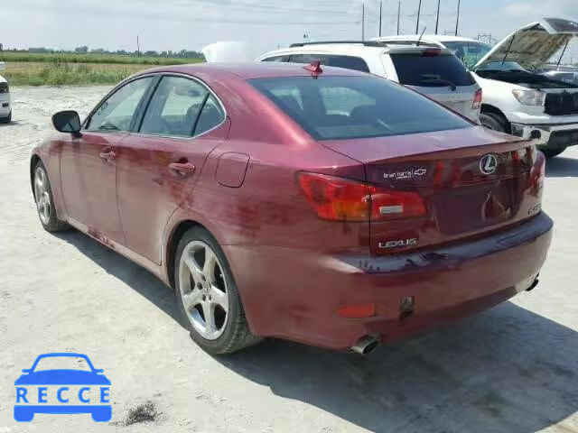 2007 LEXUS IS 250 JTHBK262772047045 image 2