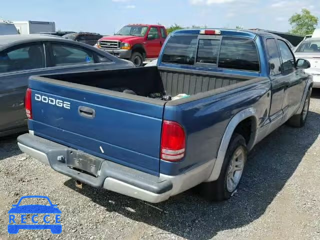 2002 DODGE DAKOTA SLT 1B7GL42X82S527105 image 3