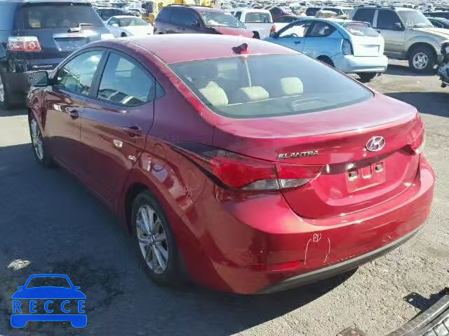 2015 HYUNDAI ELANTRA SE 5NPDH4AEXFH642068 зображення 2