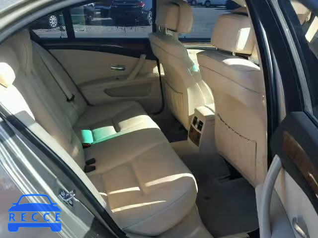 2008 BMW 528I WBANU53558C114131 зображення 5