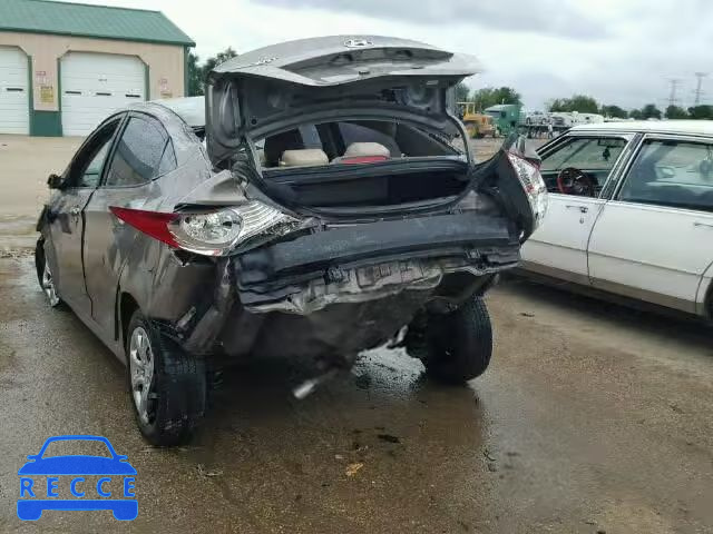 2013 HYUNDAI ACCENT GLS KMHCT4AEXDU385423 image 2