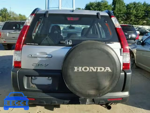 2006 HONDA CR-V LX JHLRD78516C037475 image 9