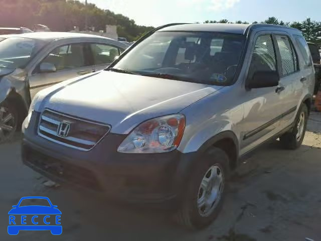 2006 HONDA CR-V LX JHLRD78516C037475 image 1