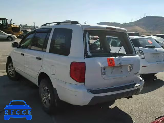 2003 HONDA PILOT EXL 2HKYF18583H501782 image 2