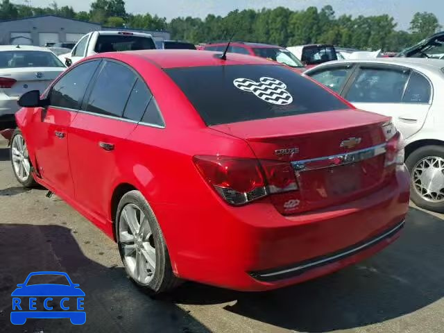 2014 CHEVROLET CRUZE LTZ 1G1PG5SB1E7383573 зображення 2