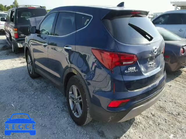 2017 HYUNDAI SANTA FE S 5XYZT3LBXHG392892 зображення 2