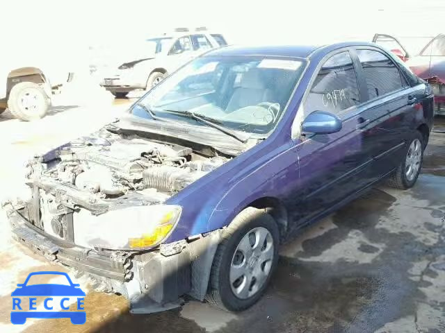 2009 KIA SPECTRA EX KNAFE221795630012 image 1