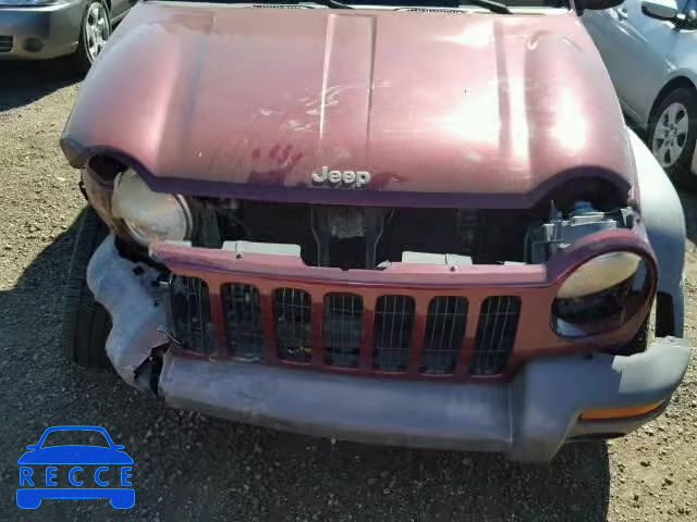 2002 JEEP LIBERTY SP 1J4GL48K82W117693 Bild 9