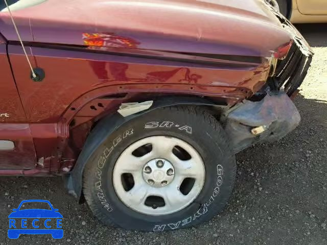 2002 JEEP LIBERTY SP 1J4GL48K82W117693 image 8