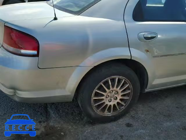 2006 CHRYSLER SEBRING TO 1C3EL56R26N283078 зображення 9