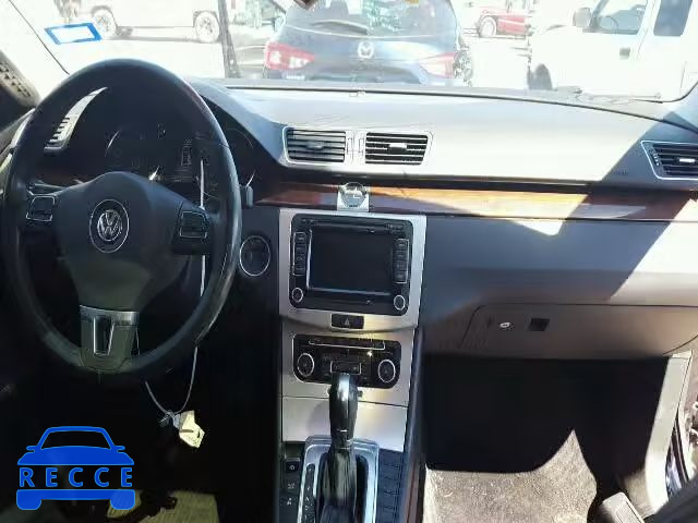 2012 VOLKSWAGEN CC LUXURY WVWHP7AN3CE526440 image 9