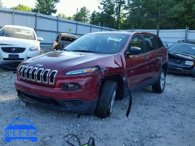 2015 JEEP CHEROKEE S 1C4PJLAB6FW585170 image 1