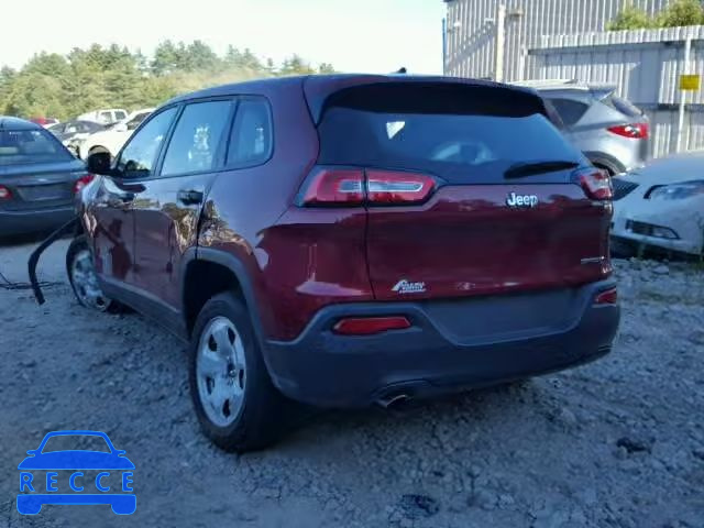 2015 JEEP CHEROKEE S 1C4PJLAB6FW585170 image 2