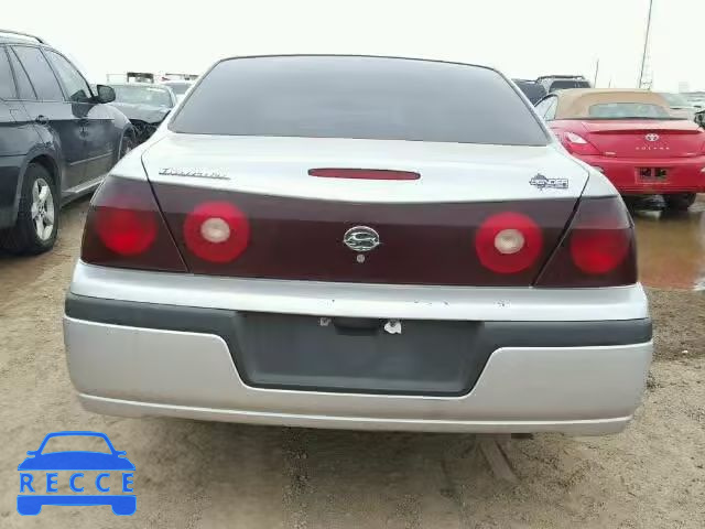 2004 CHEVROLET IMPALA 2G1WF52E649110389 image 9