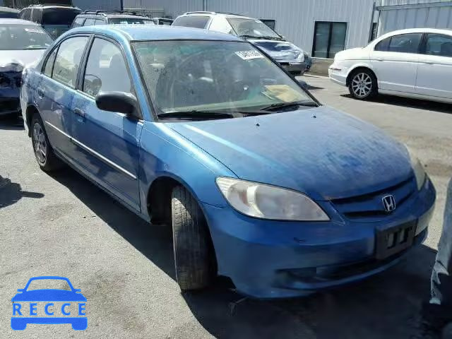 2005 HONDA CIVIC DX V 2HGES16385H500371 image 0