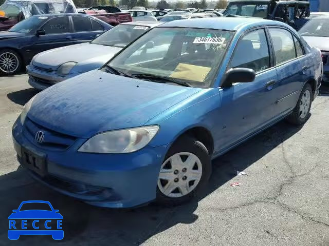 2005 HONDA CIVIC DX V 2HGES16385H500371 image 1