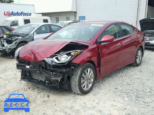 2015 HYUNDAI ELANTRA SE 5NPDH4AE3FH614144 зображення 1