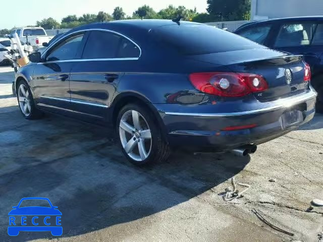 2012 VOLKSWAGEN CC LUXURY WVWHP7ANXCE541386 image 2
