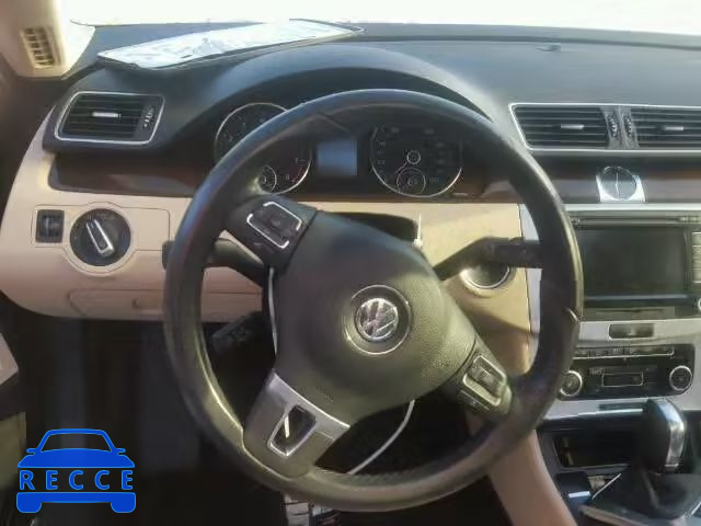 2012 VOLKSWAGEN CC LUXURY WVWHP7ANXCE541386 image 8