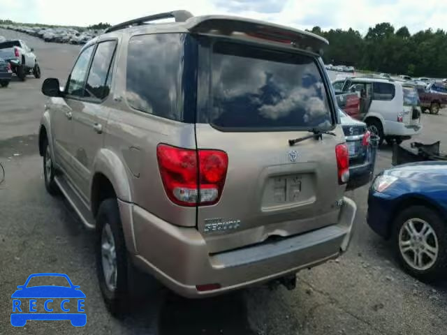 2007 TOYOTA SEQUOIA SR 5TDZT34A07S289018 зображення 2