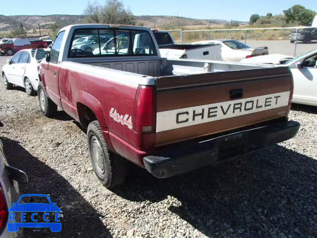 1990 CHEVROLET K2500 1GCGK24K3LE138381 image 2