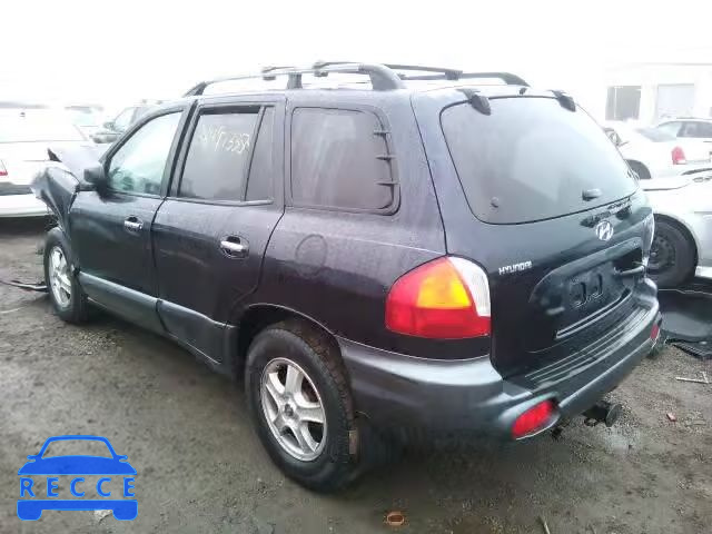 2004 HYUNDAI SANTA FE G KM8SC13E14U671569 image 2