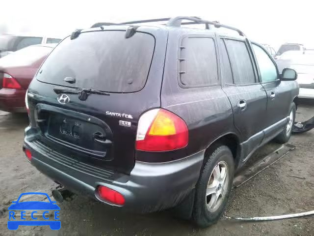 2004 HYUNDAI SANTA FE G KM8SC13E14U671569 image 3