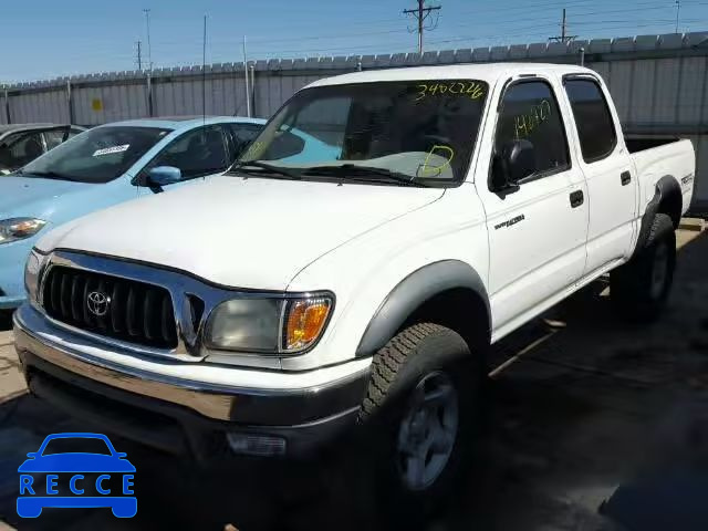 2001 TOYOTA TACOMA DOU 5TEHN72N81Z784452 image 1