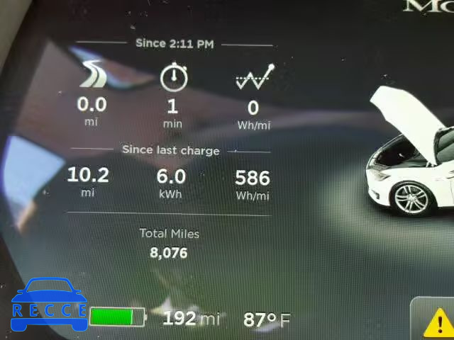 2016 TESLA MODEL S 5YJSA1E22GF128418 image 7