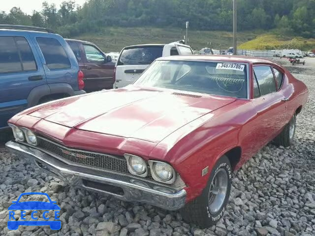 1968 CHEVROLET CHEVELLE 133278B105660 зображення 1