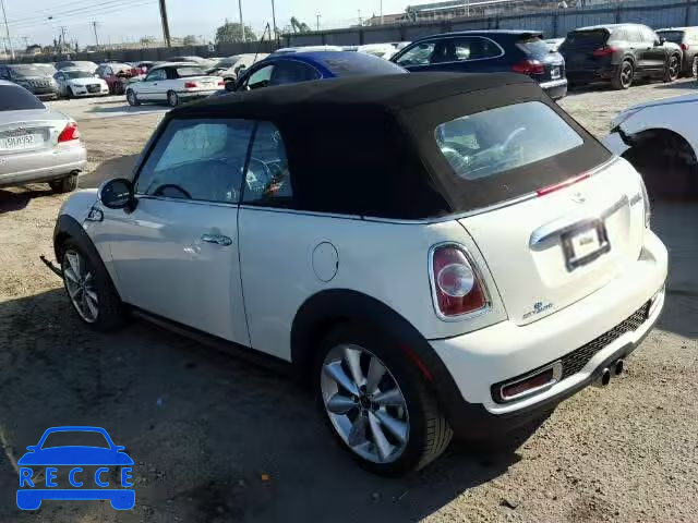 2011 MINI COOPER S WMWZP3C57BTX83442 image 2