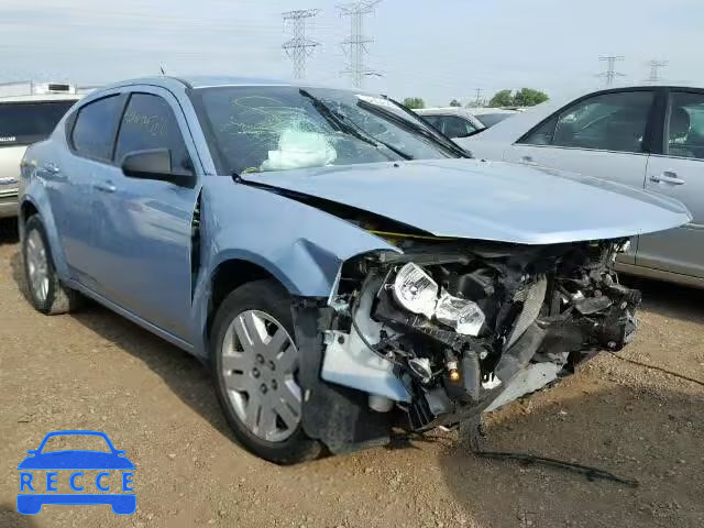 2013 DODGE AVENGER SE 1C3CDZAB7DN632660 image 0