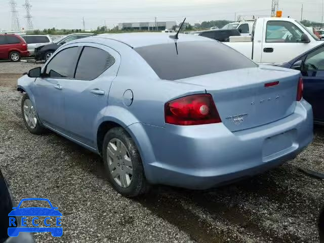 2013 DODGE AVENGER SE 1C3CDZAB7DN632660 image 2