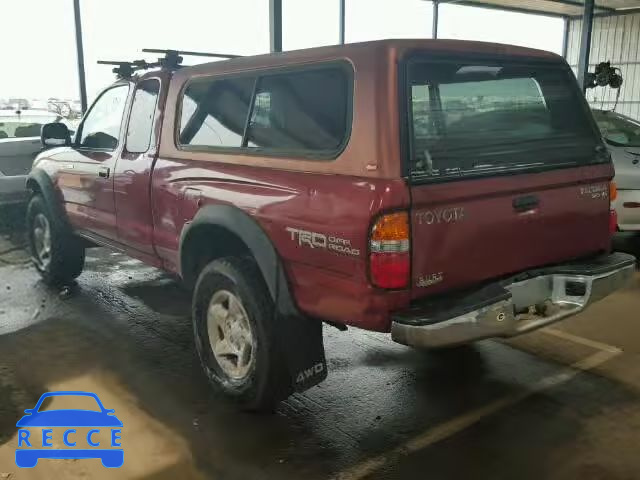 2002 TOYOTA TACOMA XTR 5TEWN72N12Z894803 image 2