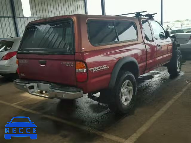 2002 TOYOTA TACOMA XTR 5TEWN72N12Z894803 зображення 3