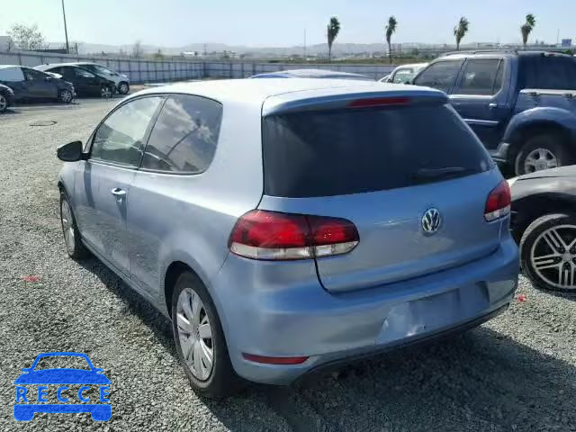 2011 VOLKSWAGEN GOLF WVWAB7AJ9BW117980 image 2