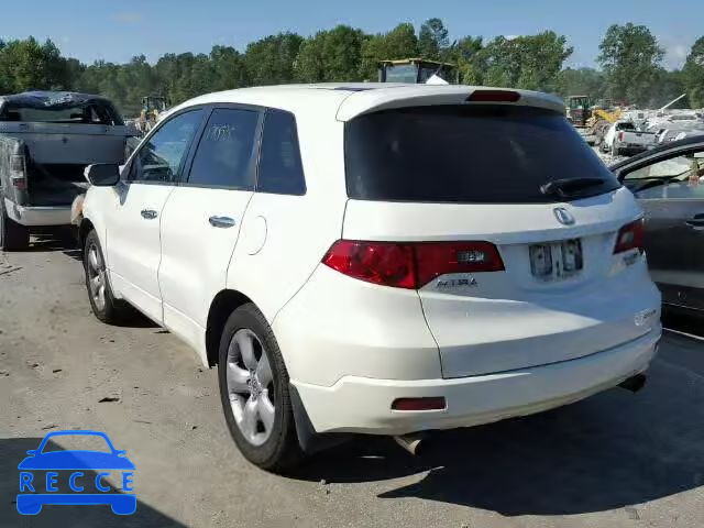 2007 ACURA RDX TECHNO 5J8TB18507A020834 image 2