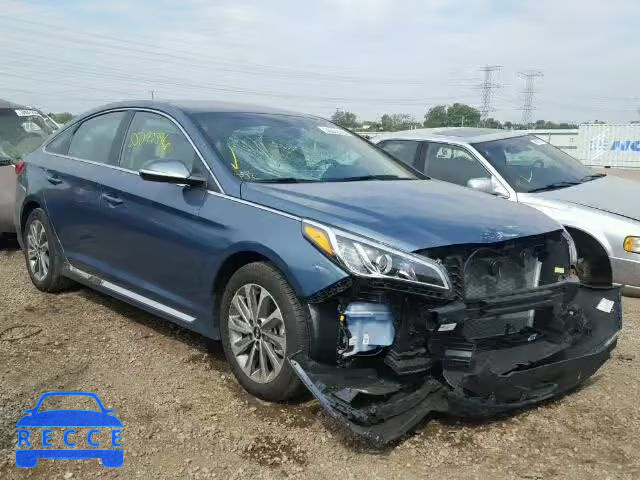 2016 HYUNDAI SONATA SPO 5NPE34AF3GH433073 зображення 0