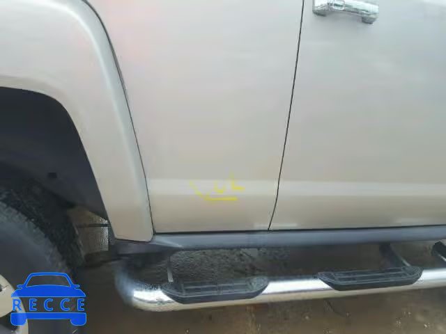 2007 HUMMER H3 SUV 5GTDN13E378127457 image 9