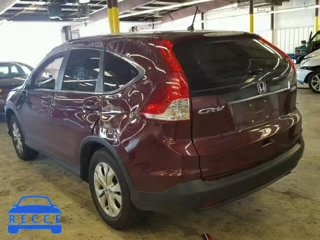2014 HONDA CR-V EX 5J6RM4H5XEL115899 image 2