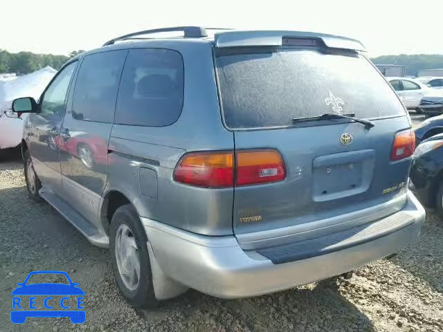 2000 TOYOTA SIENNA LE/ 4T3ZF13C3YU231273 Bild 2