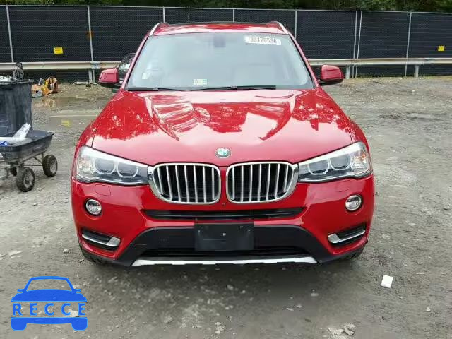 2015 BMW X3 XDRIVE3 5UXWX7C58F0K32097 image 8